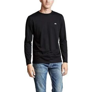 Lacoste Men's Classic Black Long Sleeve Tee